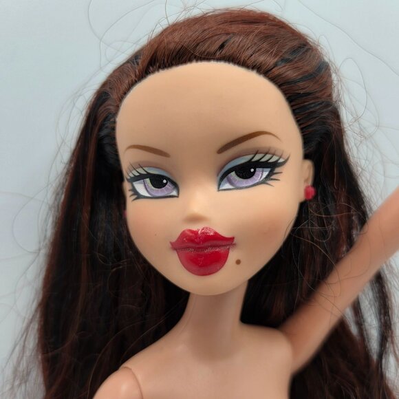 Bratz Play Sportz Kickin Karate Roxxi Twinz Doll Head On A Barbie Body Franken D - Picture 2 of 7